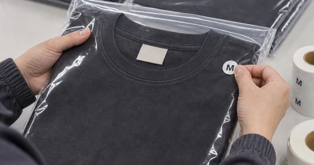 Quality control at a private label clothing manufacturer