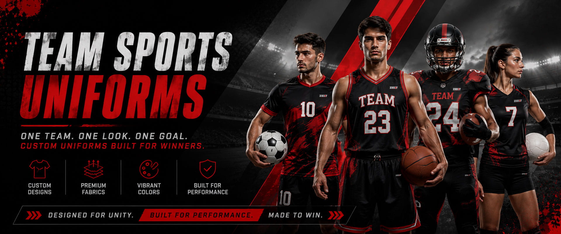 Custom Team Sports Uniform